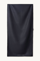 Clear Black - Duschhandtuch aus Premium Mikrofaser - angenehm auf der Haut - woodsandwaves.co